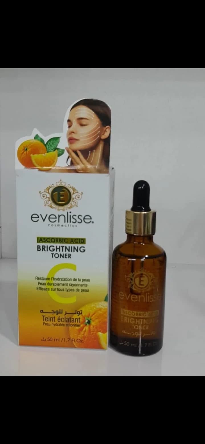 Evenlisse – تونر تفتيح البشرة بفيتامين C